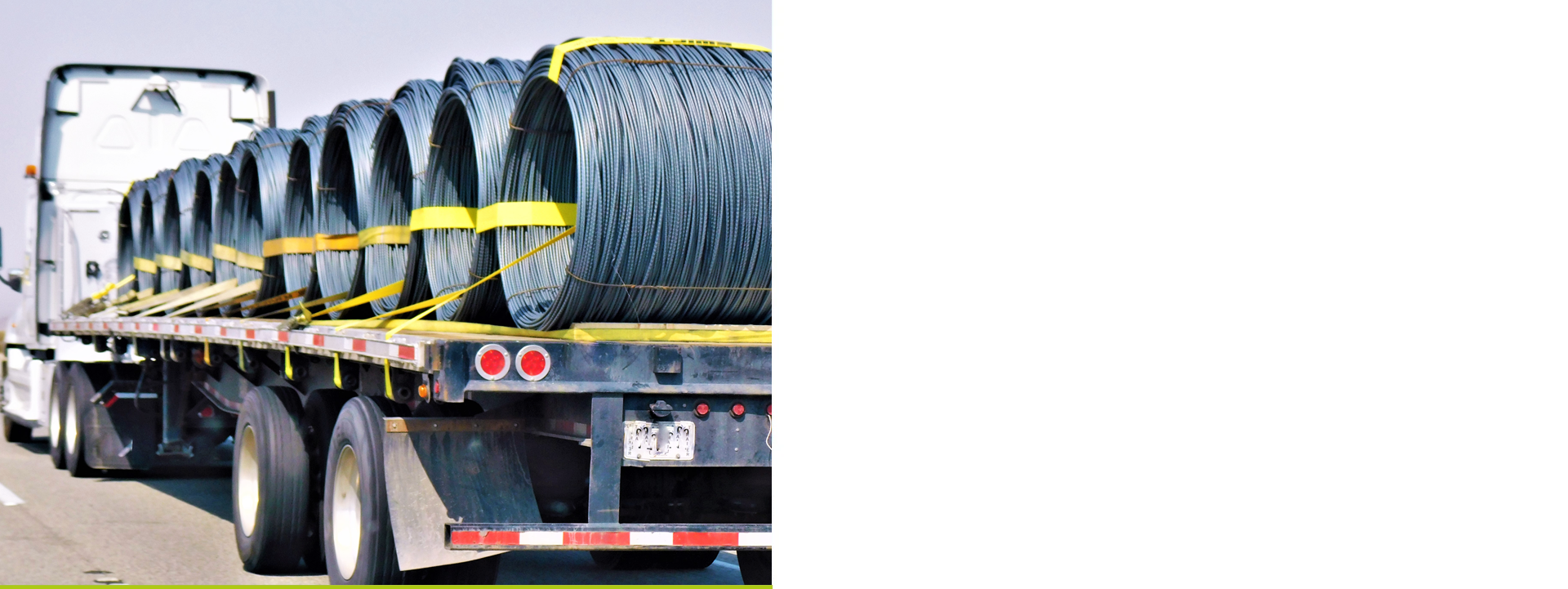 flatbed trailer rental by Mexcal-Truck Line