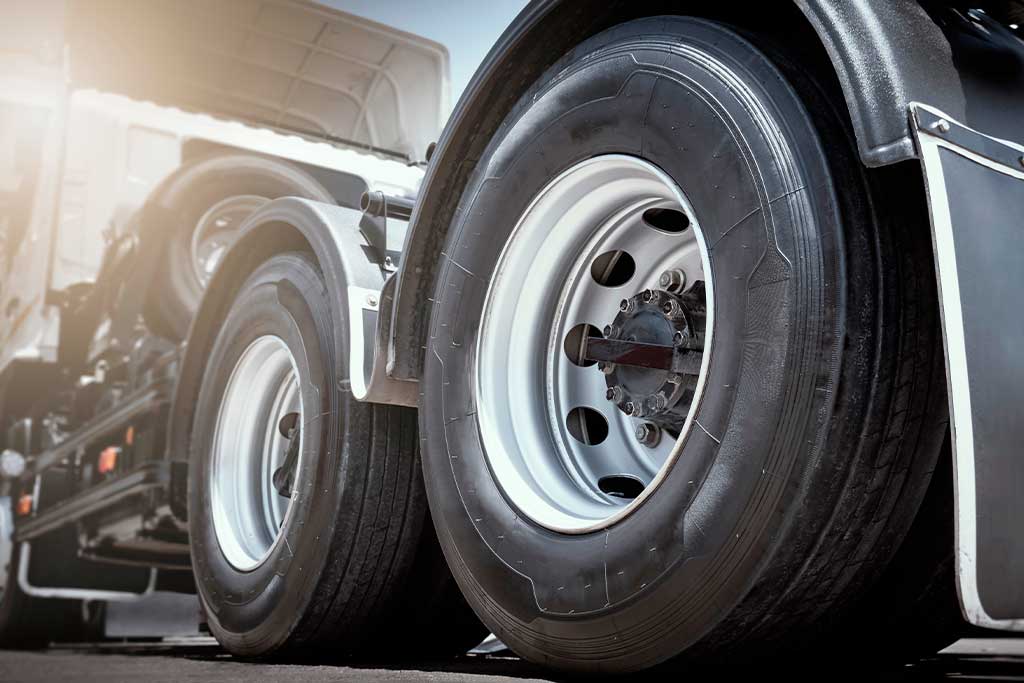 tires form a truck 